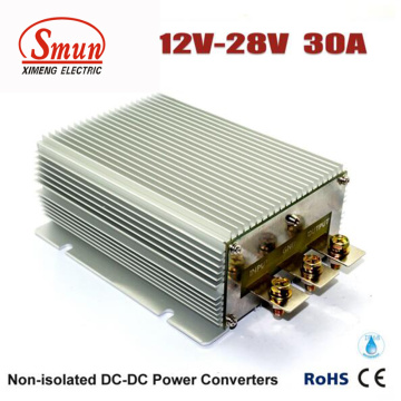 Alta corriente 30A DC-DC Convertidor 12V a 28V Fuente de alimentación