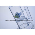 Wholesale Borosilicate Glass Water Pipe Smoking Pipe with Fish-Shaped Perc