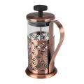 Pluque de café en acier inoxydable Copper French Press