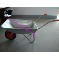 Popular galvanized garden wheelbarrow