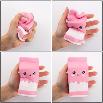 Jumbo Squishy Toy Kawaii Milk Cup Squeeze