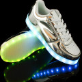 2016 nuevo estilo LED zapatos para fiesta