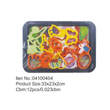 33*23cm Plastic cookie cutter pan set