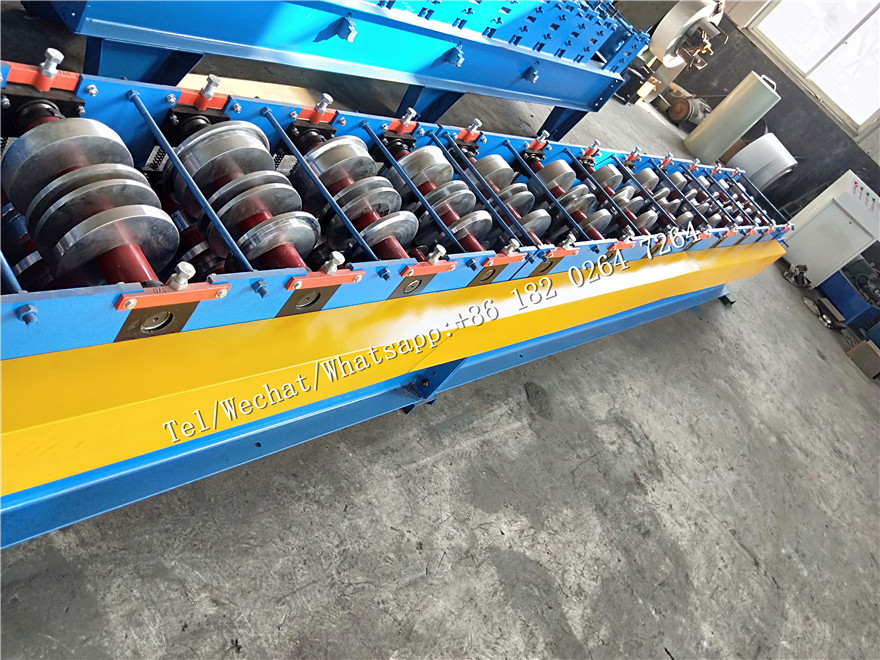 sliding U Shaped Profile door guide rail roll forming machine