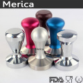 Stainless Steel Coffee Tamper with Wooden Handle