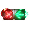 red cross green signal LED warning traffic light