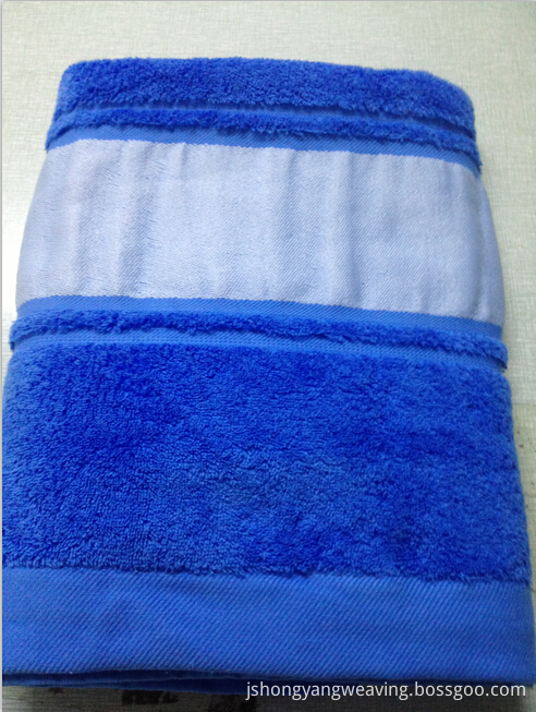 Blank Polyester Dobby Bath Towel