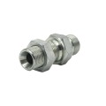 double nut long BSP Thread Male Hydraulic adapter