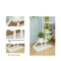 Firm Solid Wooden Flowerpot Shelf