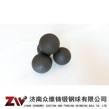 Hot rolling Forged grinding balls for cement 80mm