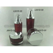 30ml50ml ovale Form rot Kosmetik Presse Flasche