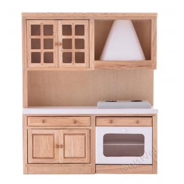 1/12 scale complete dollhouse kitchen furniture set