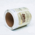 Roll Customized Gold Foil Sticker for Wine Bottle