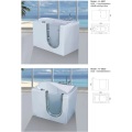 Caminhada para desativar na banheira Walk in Garden Tub Freestanding Walk in Bathtub para adulto