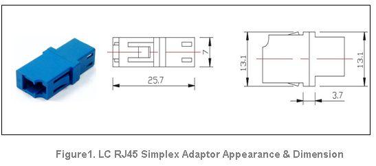 Lc Fiber Optic Adapter