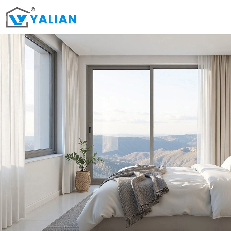 Three-track Sliding Door Aluminum Alloy Three-track Sliding Door Aluminum Alloy