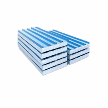Blue Color 50mm Core Thickness EPS Sandwich Panel