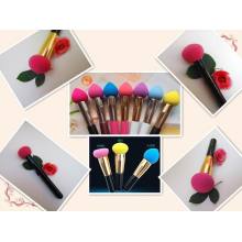 2014 Newest Latex Free Makeup Brush Puffs Hydrophilic Material