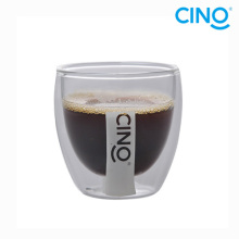 210ml doppelwandiges Glas Tasse DG-B-210