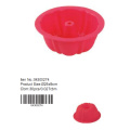 Six point star shape silicone cake pan