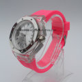 Silicone Hand Clocks Hot Selling Analog Sport Silicone Watches for Men Ladies