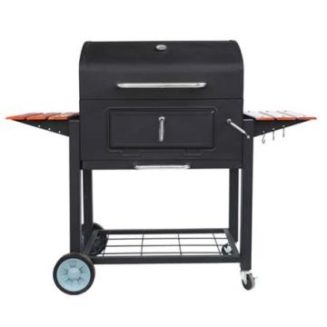 Charcoal BBQ Grill with Side Panels