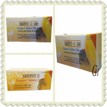 C6H8O6 Vitamin C Tabletten