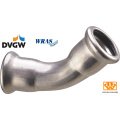 Stainless Steel 45 Obtuse Elbow