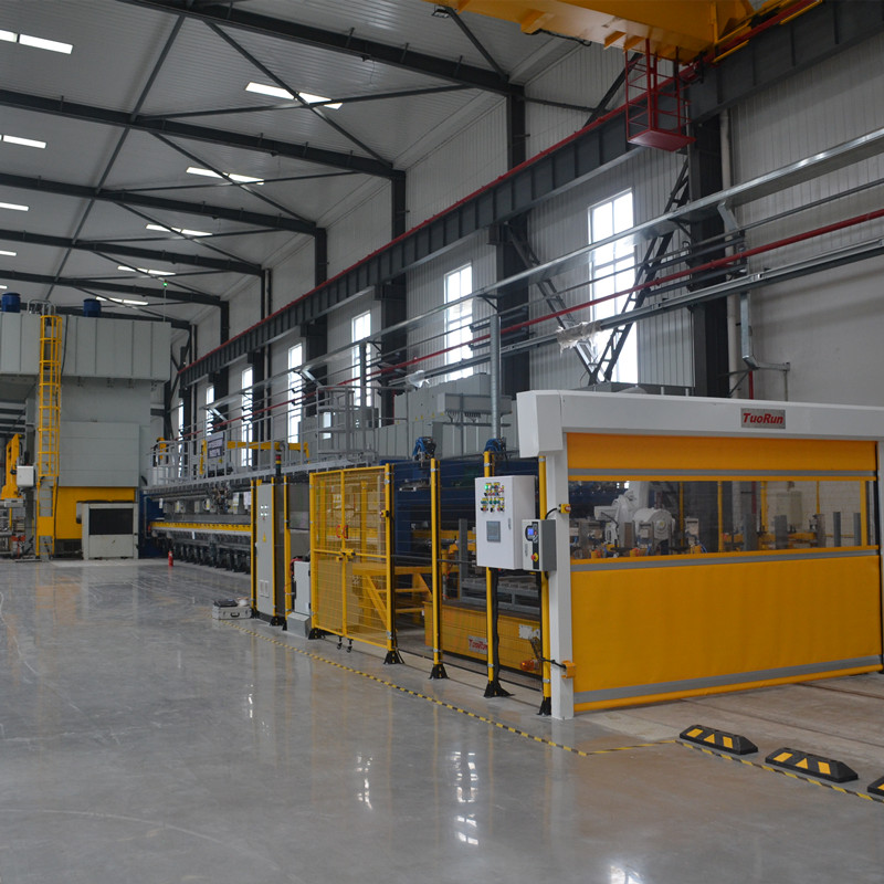 High strength steel (Aluminum) hot stamping press line