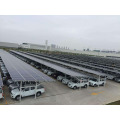 Sistemas de estacionamiento solar de estacionamiento.