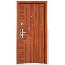 Steel And Wooden Armored Exterior Door