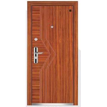 Steel And Wooden Armored Exterior Door