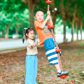 Outdoor Tree Disc Swing Kids Climbing Rope Adjustable