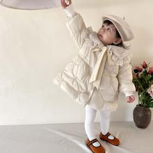 Girls' Coat Long Coat Children's Winter Jacket