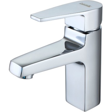 Single Handle Brass Chrome plated basin mixer taps