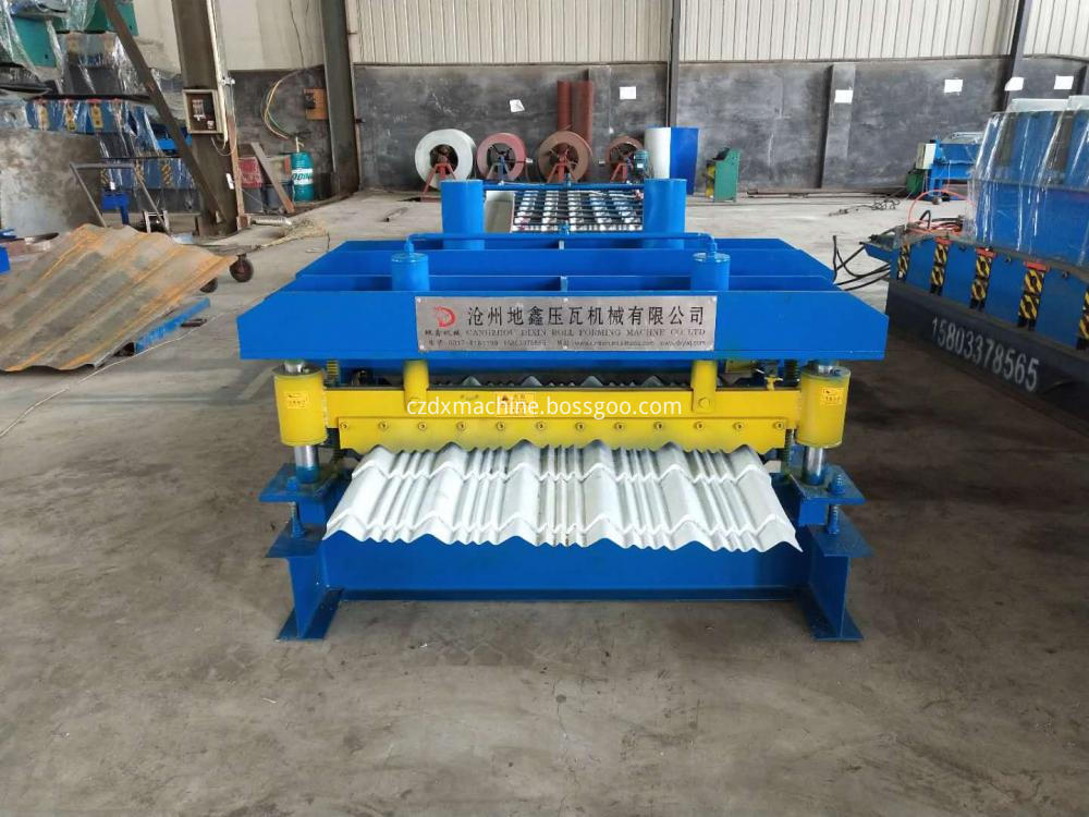 glazed steel machine