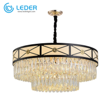 Lustres de cristal para sala de estar LEDER