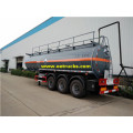 Tri-axle 28 CBM Acido clorhídrico Transport Trailers