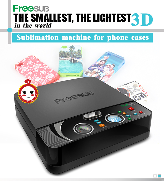 3D Phone Case Sublimation Heat Press Machine