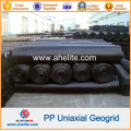 PP Uniaxial Geogrid pour stabilisation de remblais