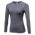 Dry Fit Kompressions-Langarmshirt für Damen