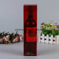 Custom Printed Plastic Paper Box with PVC Window (wine box)