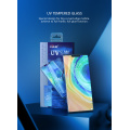 Protector de pantalla de vidrio templado de pegamento UV líquido