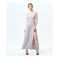 Fashion New Summer Women Halter Sexy Strapless Dress Skirt Ladies Split a Word Swing Dress