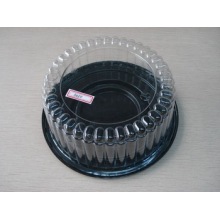 Contenant de gâteau en plastique transparent