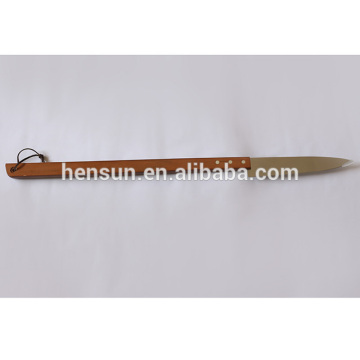 Amazon Wooden Handle BBQ Tool Kitchen Knife