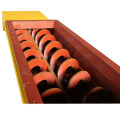 Wood chips screw conveyor