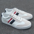 2021 white with front microfiber fabric men shoes