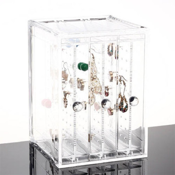 Werbung Acryl Schmuck Display Box für Ohrring