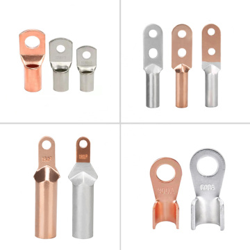 SC Non-Insulated Cable Lug Connectors Terminals/OT Copper open connecting nose/Double-hole copper-aluminum terminal